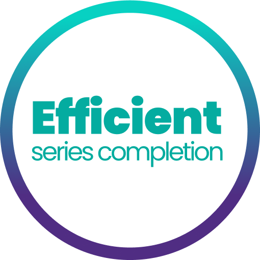 Efficient series completion